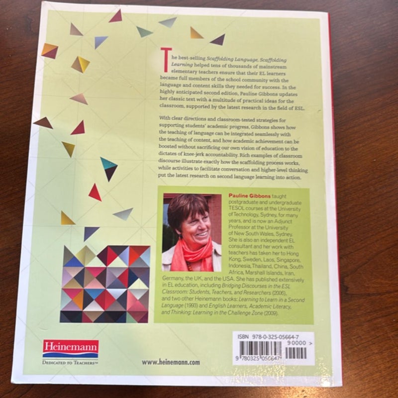 Scaffolding Language, Scaffolding Learning, Second Edition