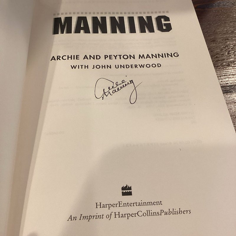 Manning  - Signed Copy 