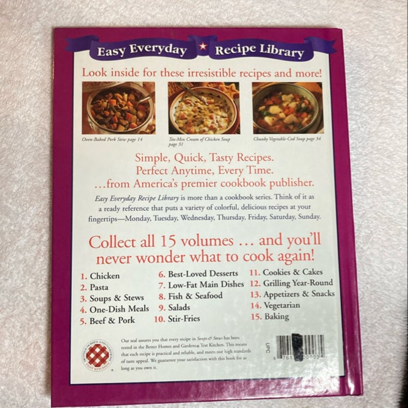 Better Homes and Gardens Easy Everyday Recipe Library Volume 3 11C