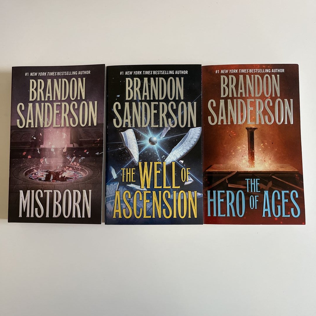 Box Livro Mistborn Era 1 Nascidos Da Bruma Era 1 Brandon Sanderson  Paperback Capa Comum (em inglês) - Escorrega o Preço