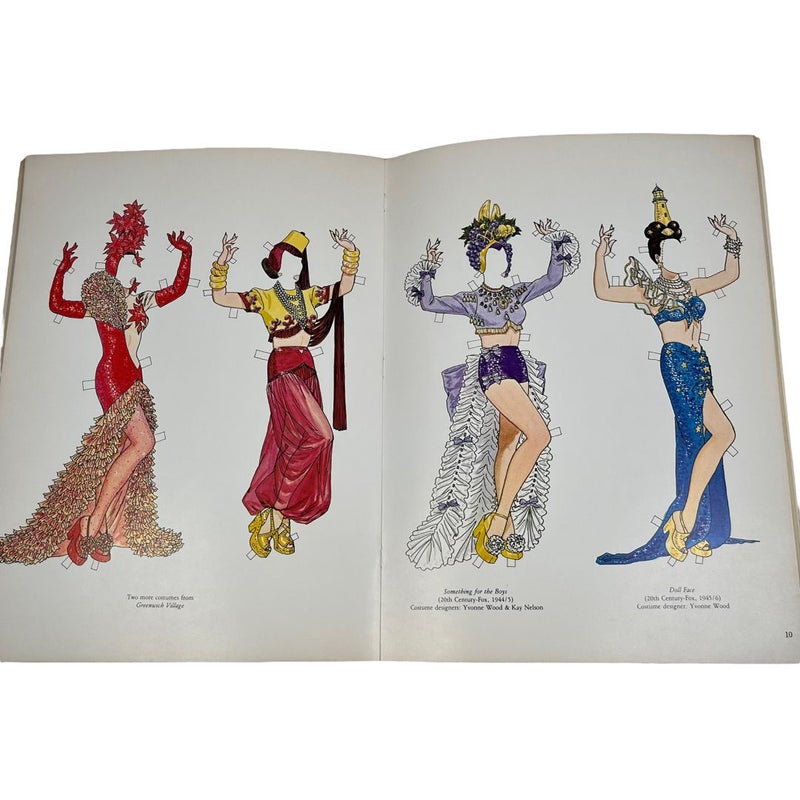 Carmen Miranda Paper Dolls in Full Color