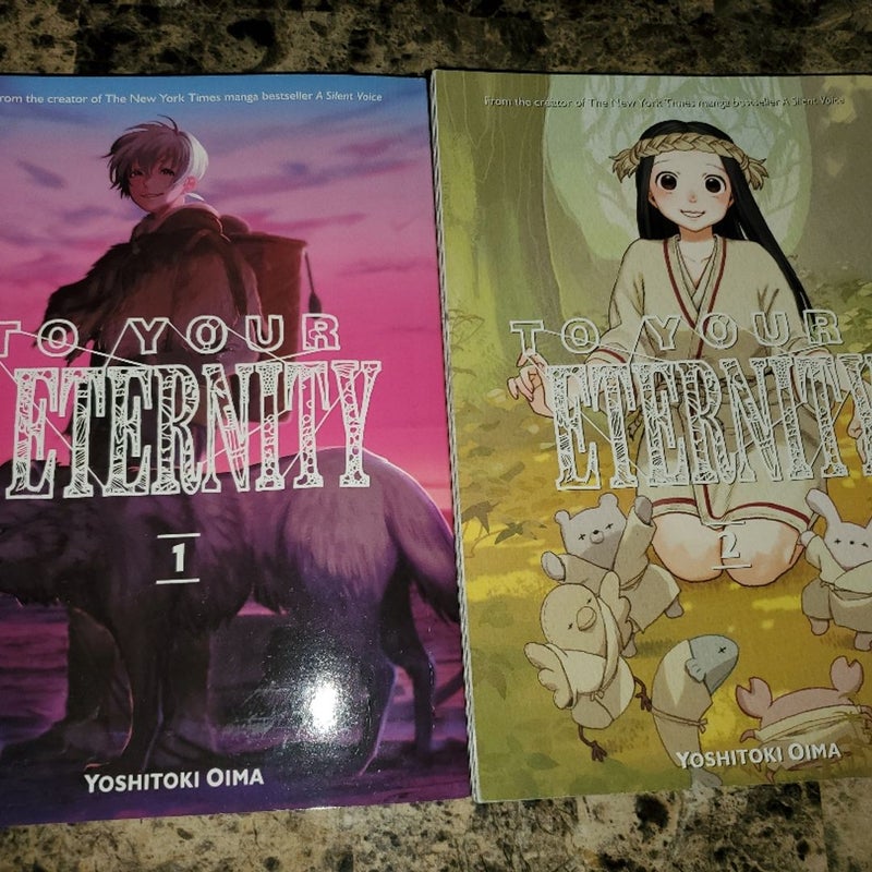 To Your Eternity Vol. 1 and Vol. 2