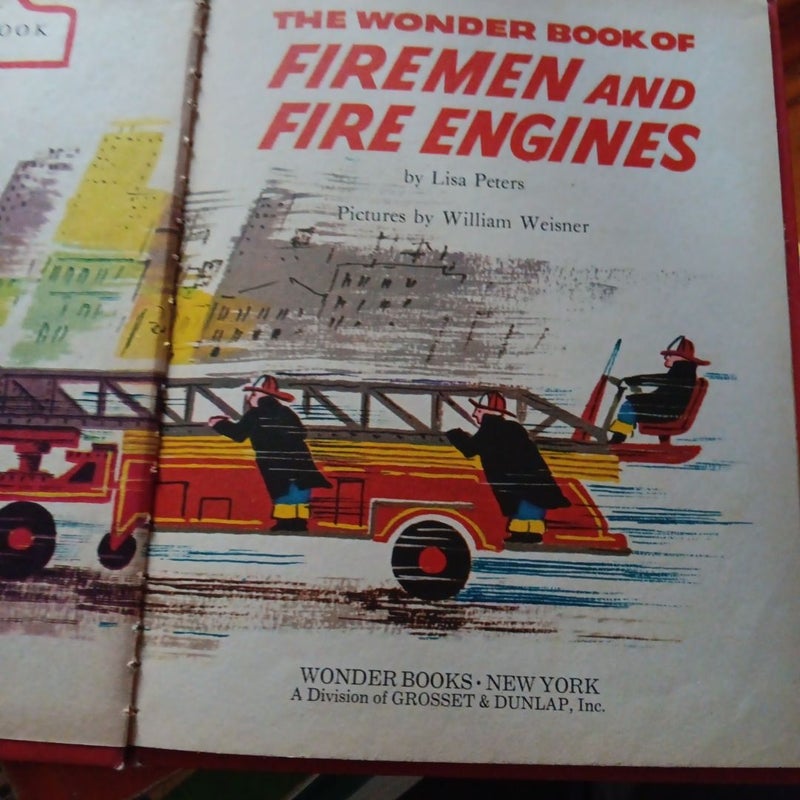 Firemen and Fire Engines