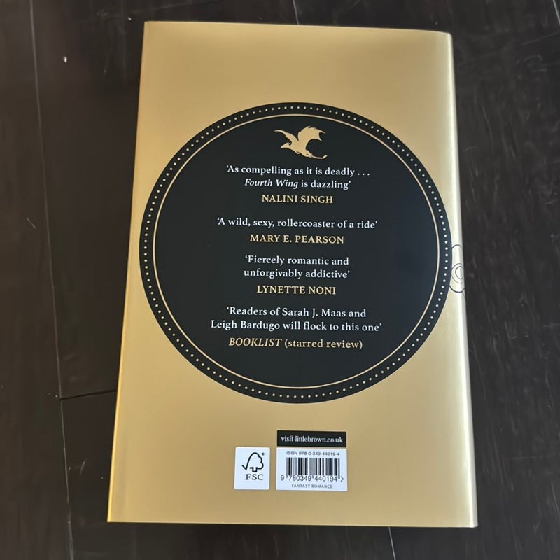Fourth wing (uk / Australia special edition)