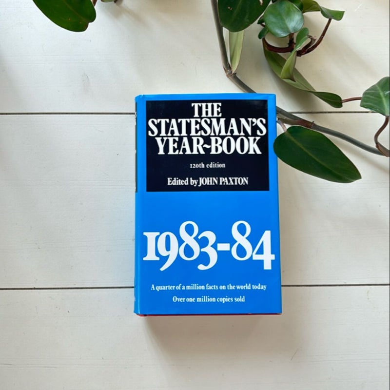 The Statesman's Year-Book, 1983-1984