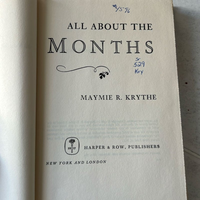 All About The Months