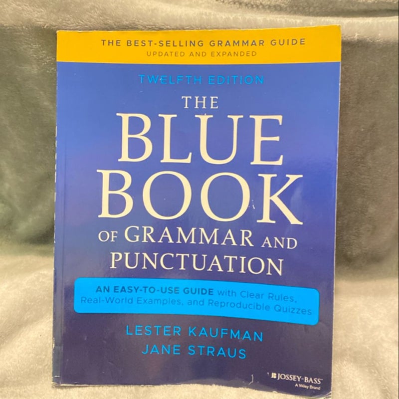 The Blue Book of Grammar and Punctuation