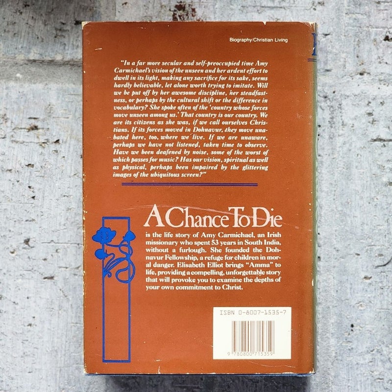 A Chance to Die