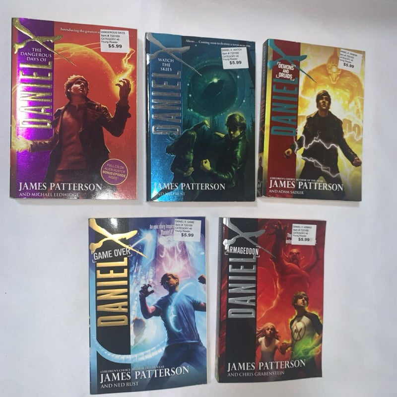 Daniel X Series 5 Books in Paperback, Young Readers James Patterson