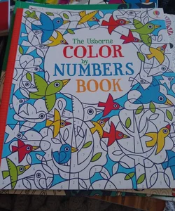 The Usborne Color by Numbers Book