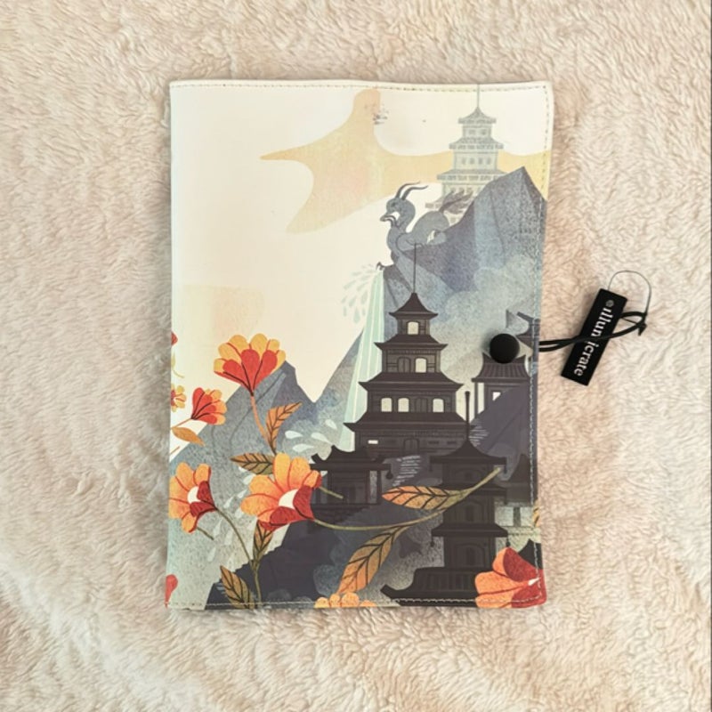 The Poppy War book jacket / sleeve / protector (Illumicrate exclusive)