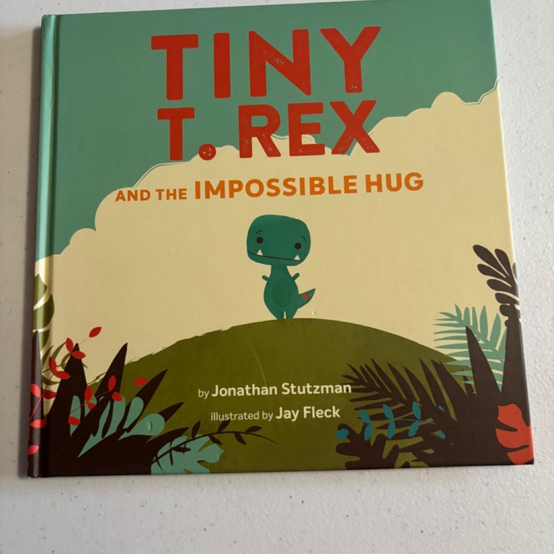 Dinosaur book bundle of 2 Aliens Love Dinopants and Tiny T.Rex and the Impossible Hug