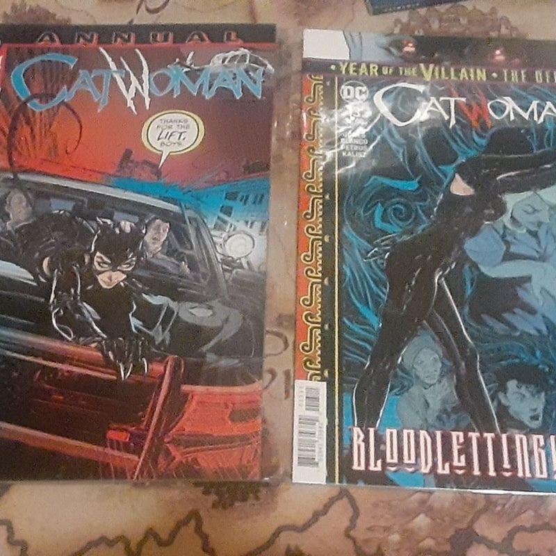 Catwoman 2018 1,2,3,4,5,6,7,8,9,10,11,12,13 annual 1, 80th anniversary special 
