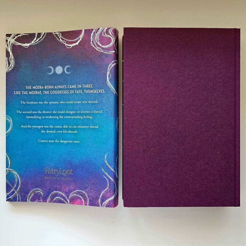 Fairyloot The Threads That Bind SIGNED by Kika Hatzopoulou Special Edition