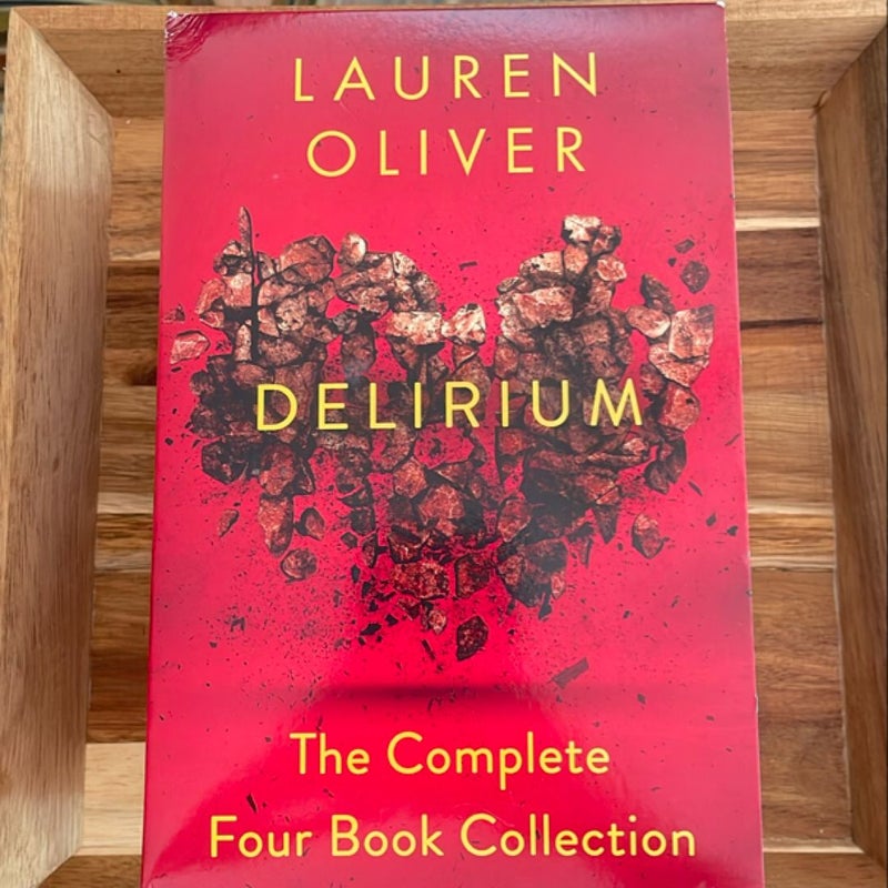 Delirium Complete Four Book Collection 