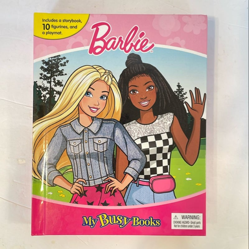 Barbie busy book sale