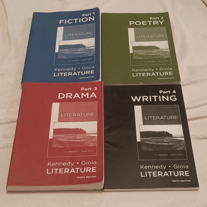 Literature: An Introduction to  Writing 4 Parts