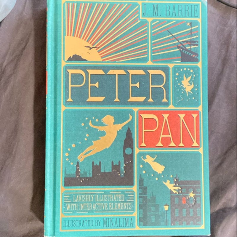 Peter Pan (MinaLima Edition) (lllustrated with Interactive Elements)