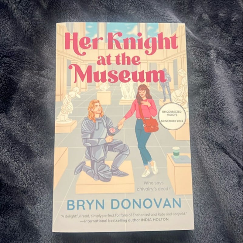 Her Knight at the Museum