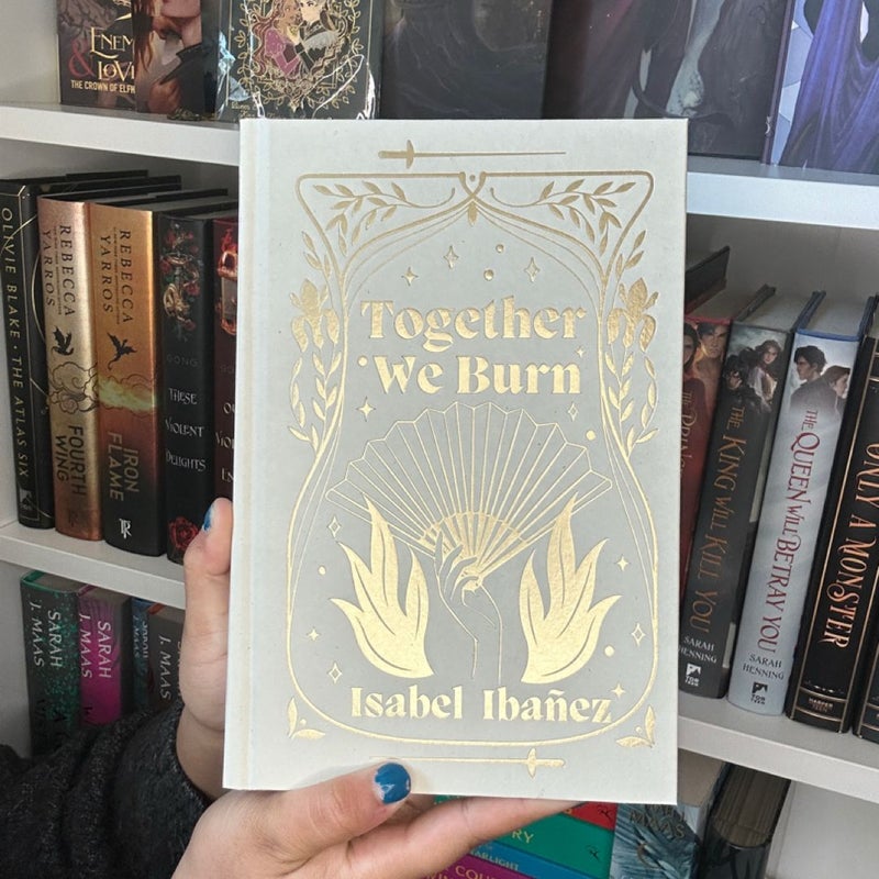 Together We Burn by Isabel Ibañez - Bookish Box Edition