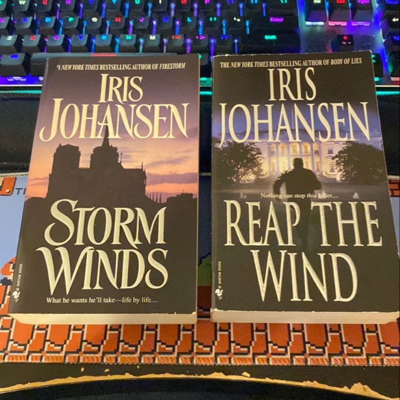 Iris Johansen Wind Dancer Book #2 & #3