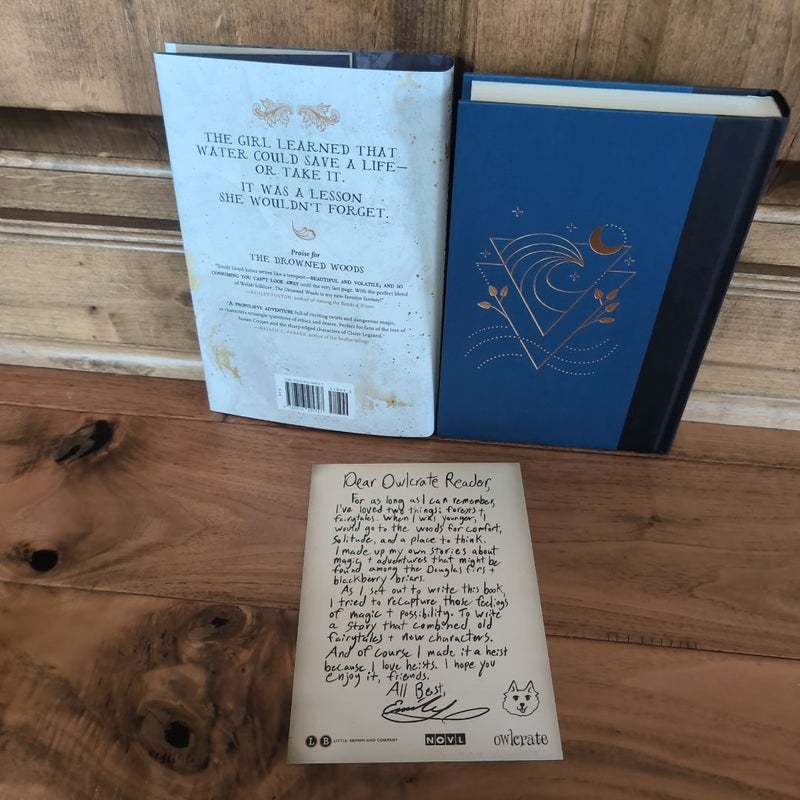 The Drowned Woods - owlcrate special signed edition