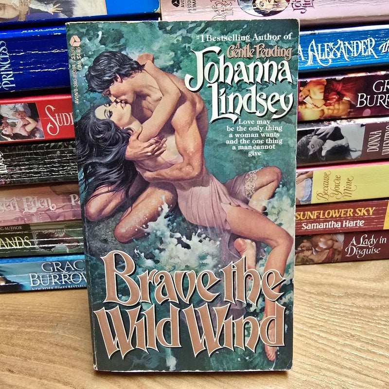 Brave the Wild Wind - CLINCH COVER - Avon Historical Romance