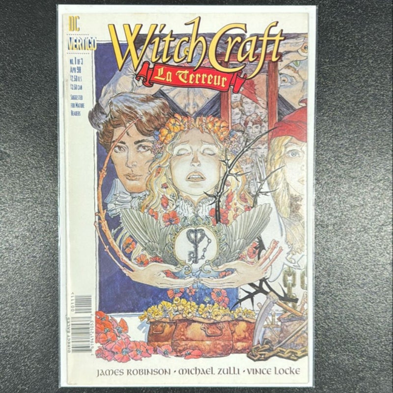 WitchCraft: LA Terreur # 1 of 3 April 1998 DC Vertigo Comics