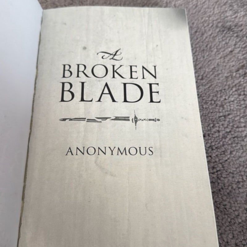 A Broken Blade