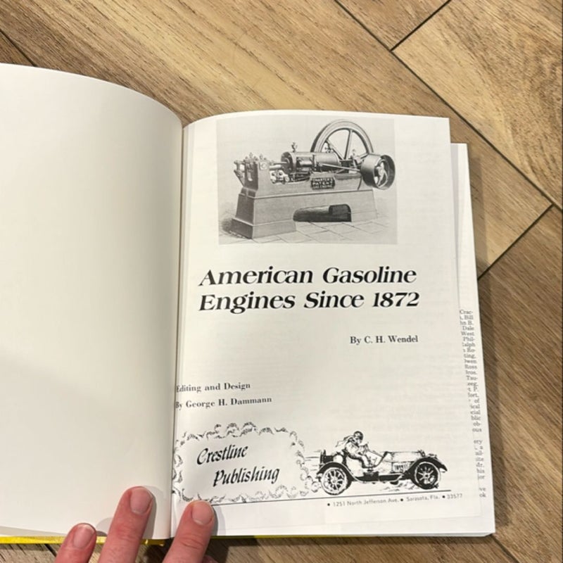 American Gasoline Engines Since 1872 