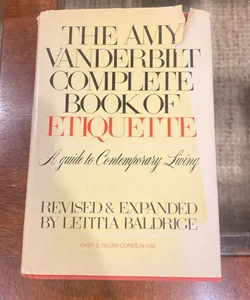 The Amy Vanderbilt Complete Book of Etiquette