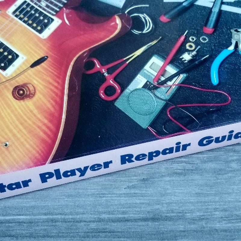 GUITAR PLAYER REPAIR GUIDE BY DAN ERLEWINE (1994) LARGE PAPERBACK BOOK - LIKE NEW!