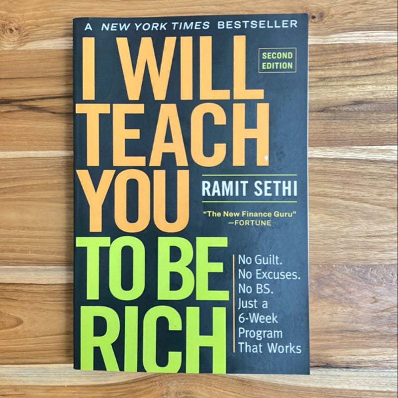 I Will Teach You to Be Rich