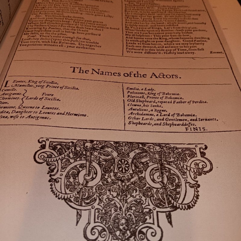 The Norton Facsimile:The First Folio of Shakespeare 1968