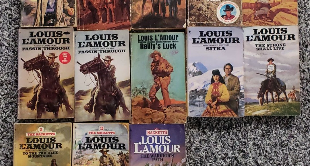 13 Louis L'Amour books (SEE DESCRIPTION) by Louis L'Amour