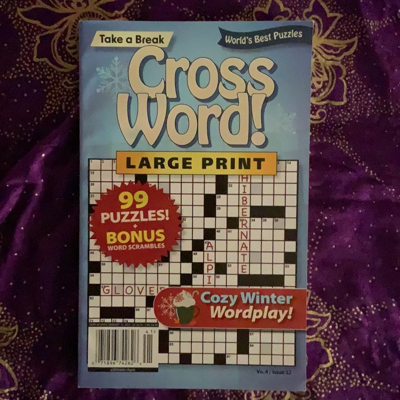 Take a Break Crossword Large Print