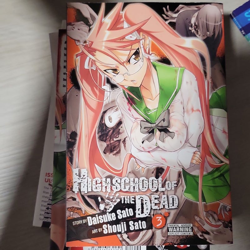 Highschool of the Dead Color Omnibus by Daisuke Sato, Hardcover