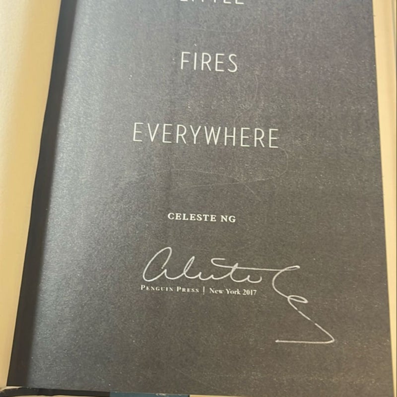 Little Fires Everywhere (SIGNED) 