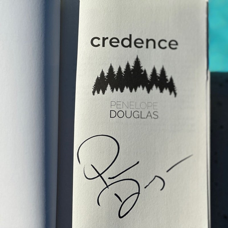 SIGNED by hand CREDENCE