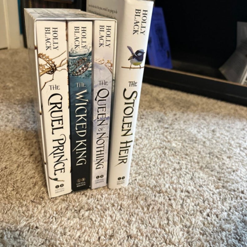 Cruel prince trilogy and stolen heir 