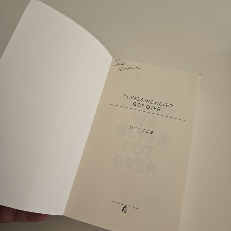 Things We Never Got Over (OOP Indie)
