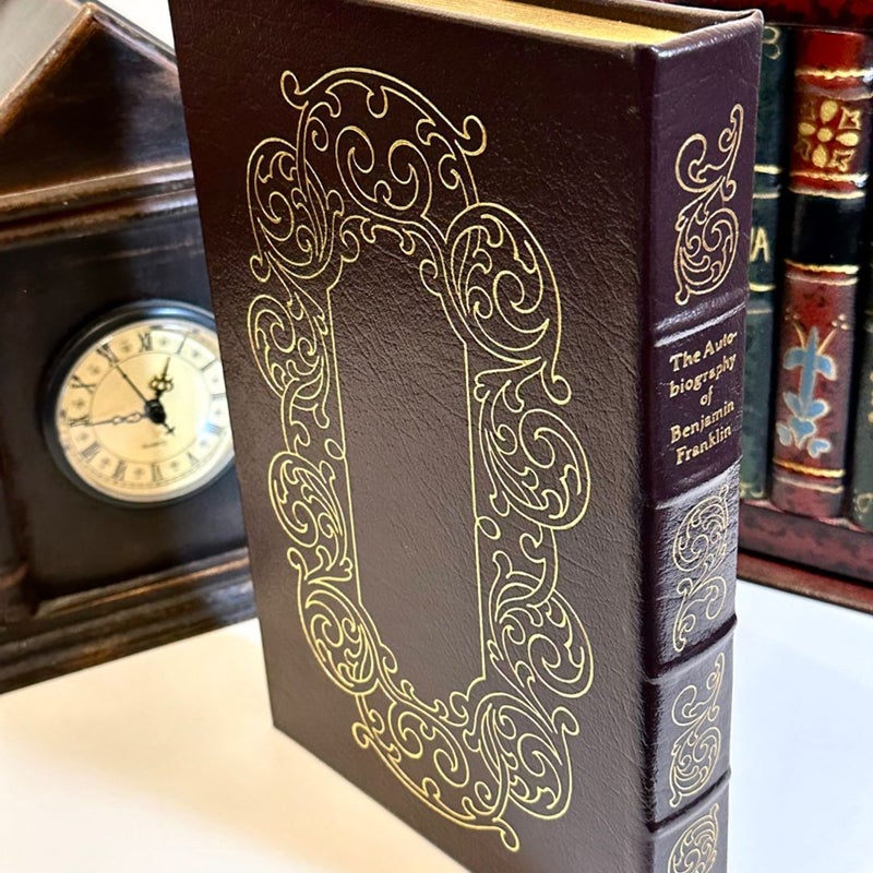 Easton Press Leather  Classics “The Autobiography of Benjamin Franklin”  1976 Collector’s Edition.  100 Greatest Books Ever Written in Excellent Condition
