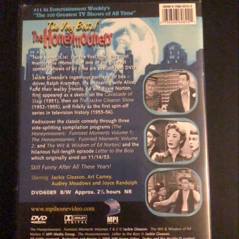 DVD  - The Very Best of the Honeymooners   DVD