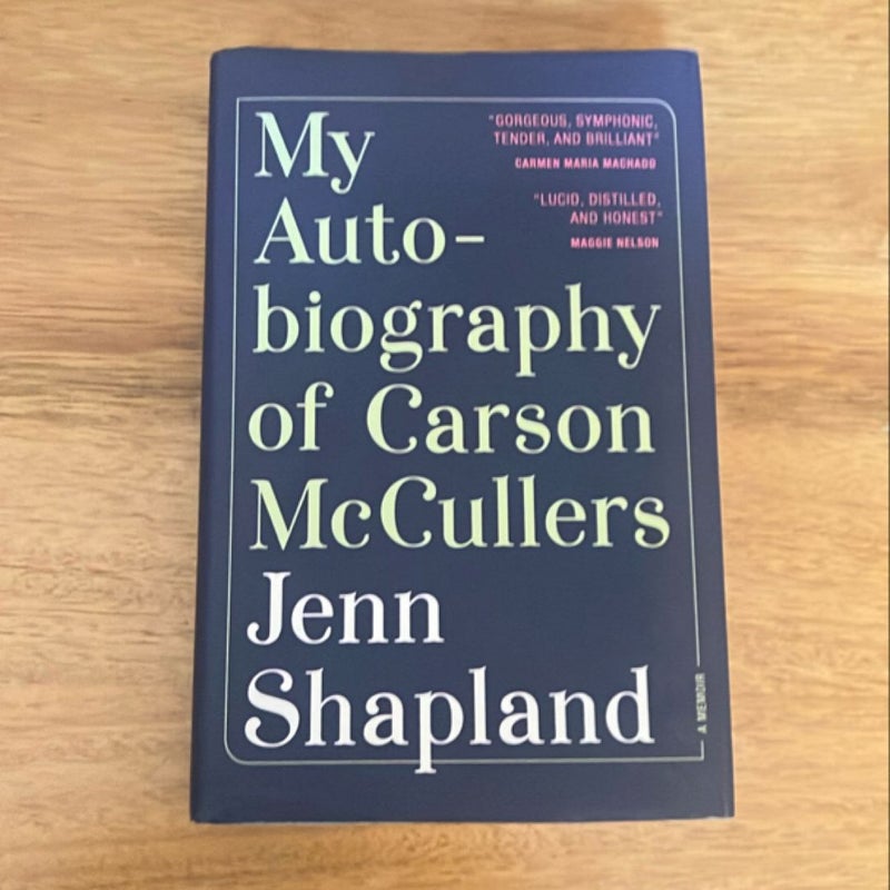 My Autobiography of Carson McCullers 