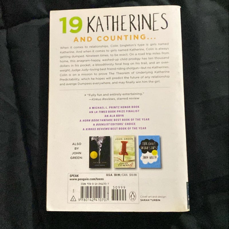 An Abundance of Katherines