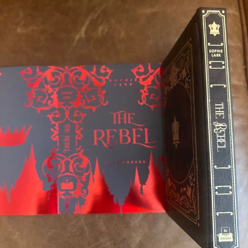 The Rebel Sophie Lark Bookish Box Special Edition Signed The Kingmakers