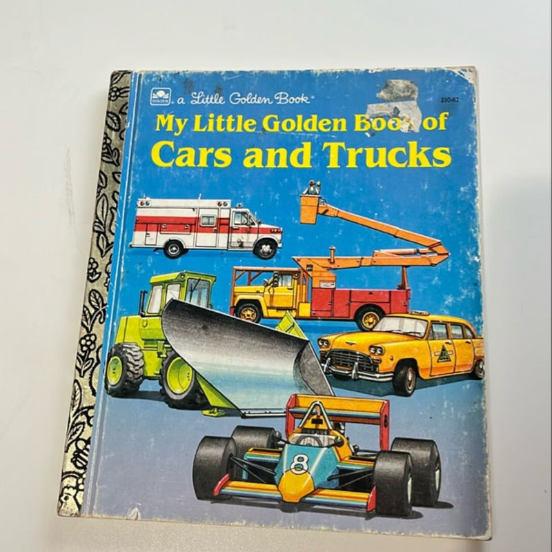 My Little Golden Book of Cars and Trucks