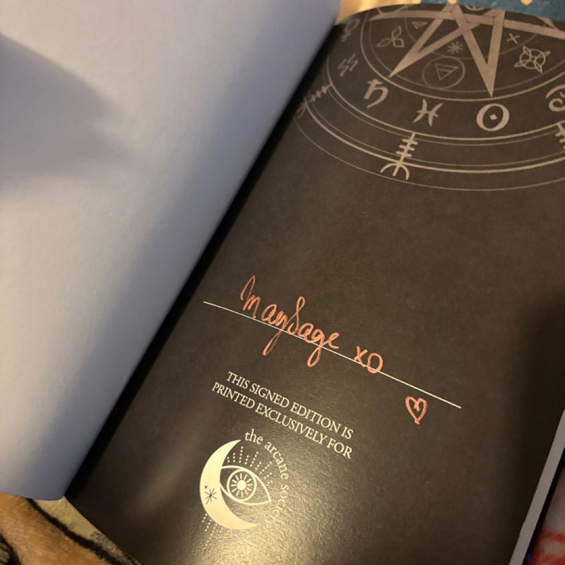 Ruled by Blood & The Cursed Crown Arcane Society Editions