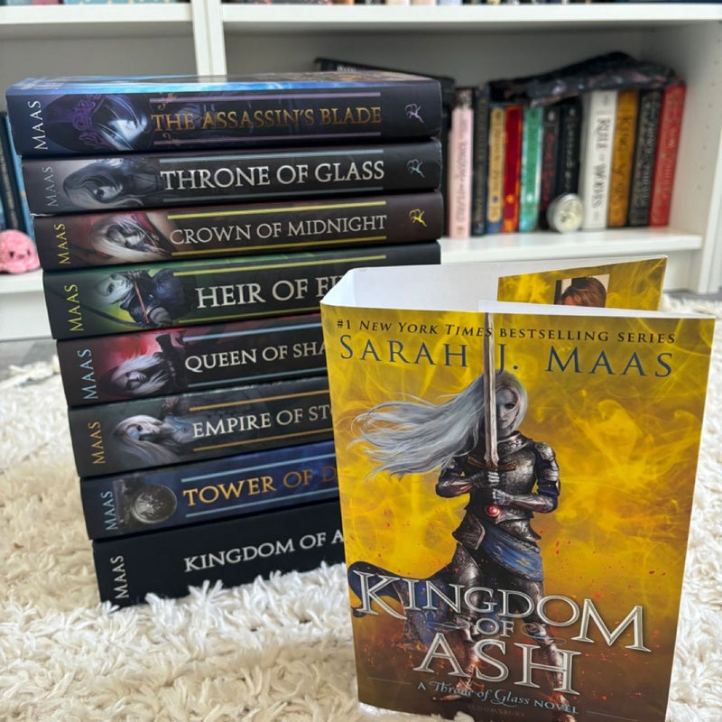 *DUSTJACKETS ONLY* Original Throne of Glass Hardcover Dustjackets