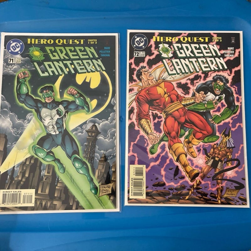 Green Lantern: “Hero Quest” (1996) set of 3